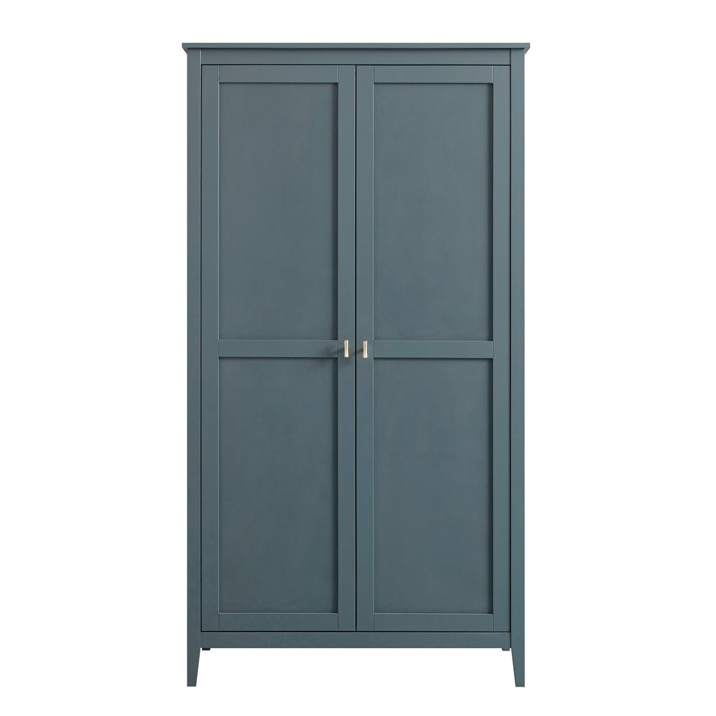 Oakham Double Closet, Stormy Blue