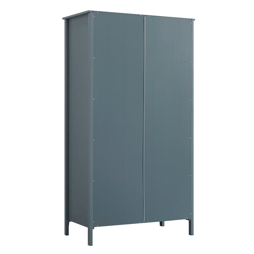 Oakham Double Closet, Stormy Blue