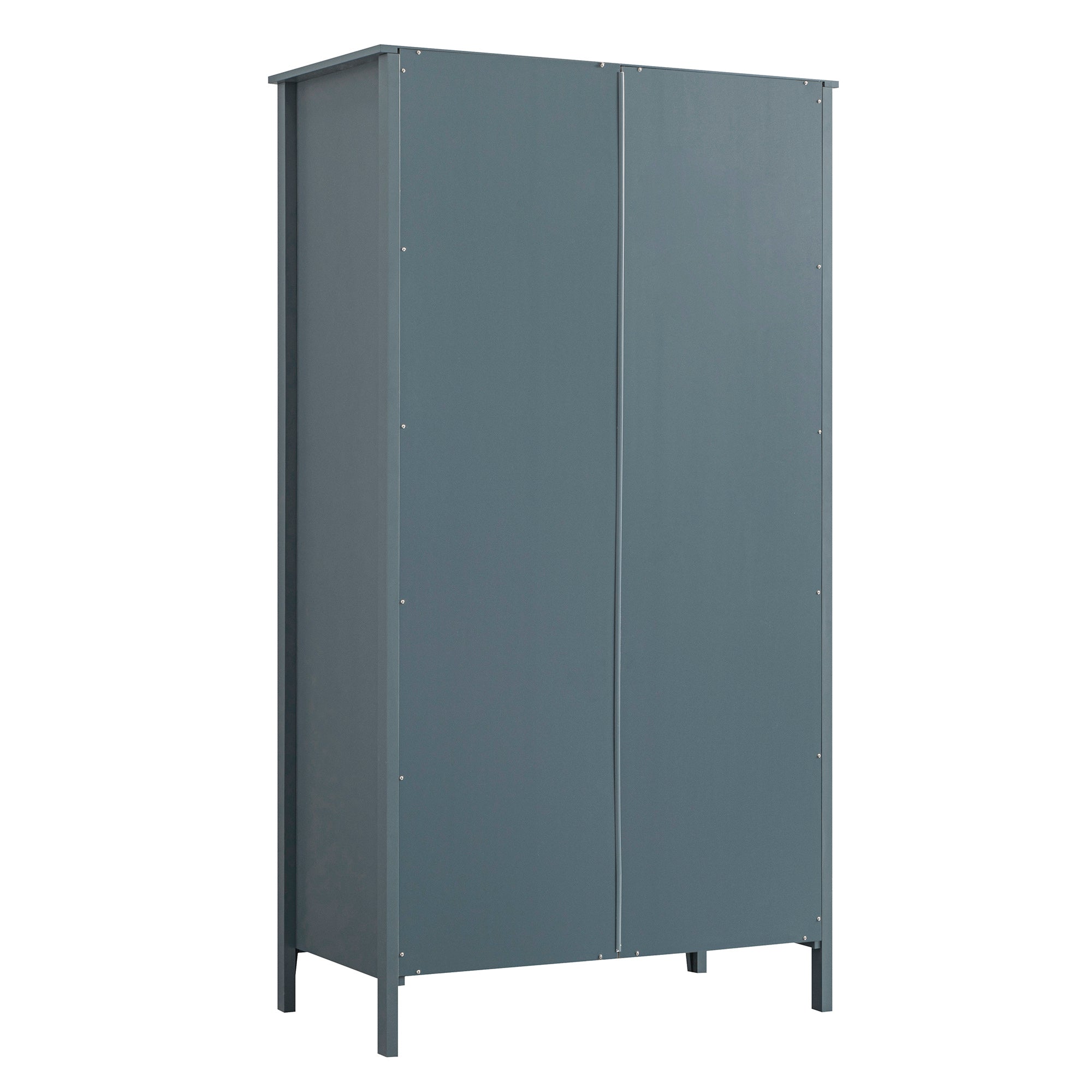 Oakham Double Closet, Stormy Blue